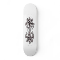 Flaming star skateboards by twilight_panda Flaming star skateboards
