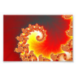 Flaming Tentacle - Fractal Art Art Photo