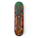 Flaming TreeMan Skate Board