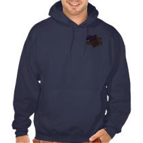 Flaming Turtles 2-Sided Dark Hoodies
