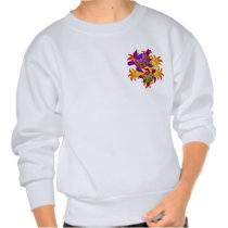 Flaming Turtles 2-Sided Kids' Sweatshirts