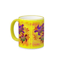 Flaming Turtles Mugs