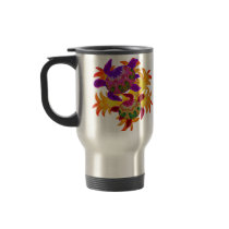 Flaming Turtles Travel Mugs