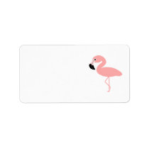 Flamingo Address Label