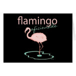 Flamingo Aficionado Greeting Cards