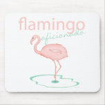 Flamingo Aficionado Mouse Mat