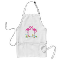 Flamingo Barbeque Apron