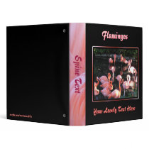 Flamingo Binder by Customizables Flamingo Binder