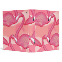 Flamingo Binder