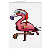 Flamingo Chrsitmas Cards