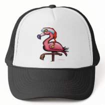 Flamingo Chrsitmas hats by FunGraphix Flamingo Chrsitmas hats