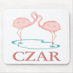 Flamingo Czar Mousepad