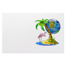Flamingo Earth Customized Stationery