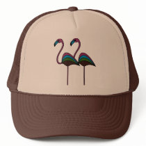 Flamingo & Flamingo hats by lonvig Flamingo & Flamingo hats