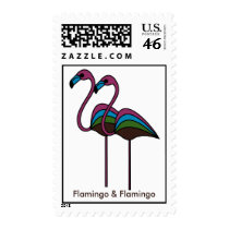 Flamingo & Flamingo Stamp