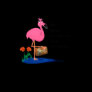 Flamingo Going on Vacation T-shirt