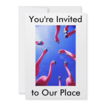 Flamingo Invitation