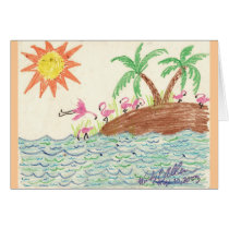 Flamingo Island cards by pidgiefund Flamingo Island cards