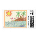 Flamingo Island stamp