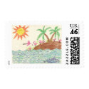 Flamingo Island stamp