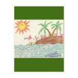 Flamingo Island postcards