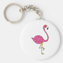 flamingo keychains