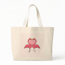 Flamingo Love bags