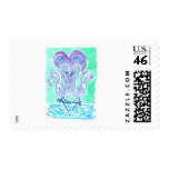 Flamingo Love (blue)