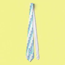 Flamingo Love (blue) ties