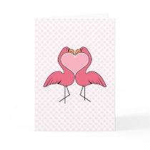 Flamingo Love cards by BisforBirds Flamingo Love cards