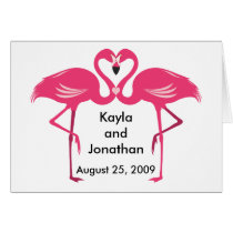 Flamingo Love - Customize cards