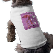 flamingo love pet clothing by volume25 flamingo love pet clothing