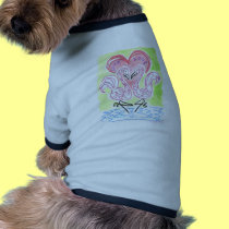 Flamingo Love pet clothing