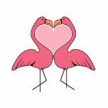 Flamingo Love Acrylic Cut Out