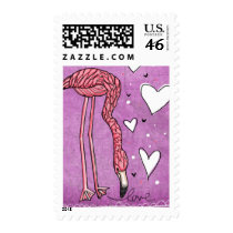 flamingo love stamps