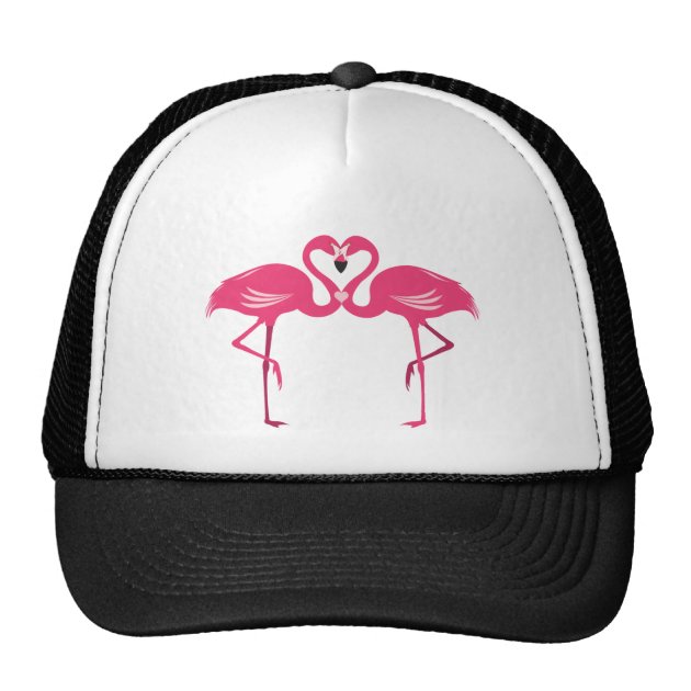 Flamingo Love Trucker Hat 1/1