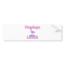Flamingo Lover bumper stickers