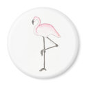 Flamingo Magnet by ginyhogan Flamingo Magnet