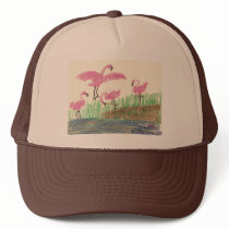 Flamingo Mash hats by pidgiefund Flamingo Mash hats
