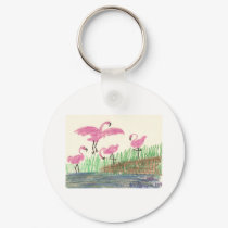 Flamingo Mash keychains by pidgiefund Flamingo Mash keychains