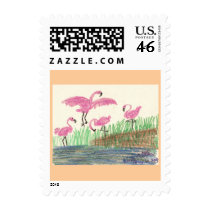 Flamingo Mash postage by pidgiefund Flamingo Mash postage