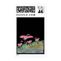 Flamingo Mash stamp
