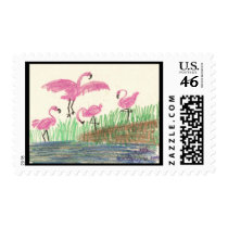 Flamingo Mash Stamp