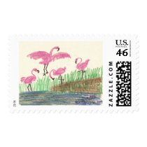 Flamingo Mash postage by pidgiefund Flamingo Mash postage