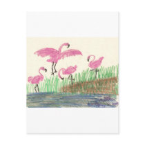 Flamingo Mash postcards by pidgiefund Flamingo Mash postcards