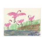 Flamingo Mash postcards
