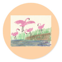Flamingo Mash stickers by pidgiefund Flamingo Mash stickers