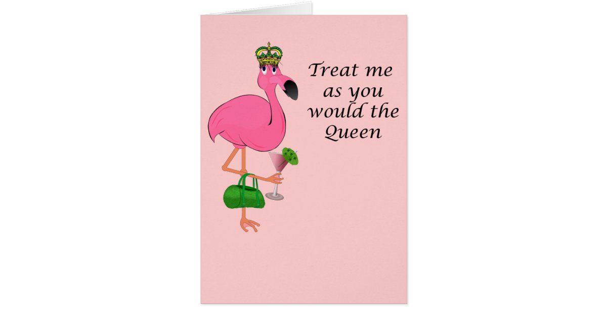 Flamingo Mothers Day Card Zazzle