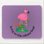 Flamingo Mouse Pad