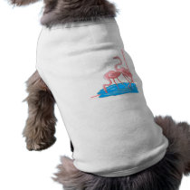 Flamingo Pair pet clothing by BisforBirds Flamingo Pair pet clothing